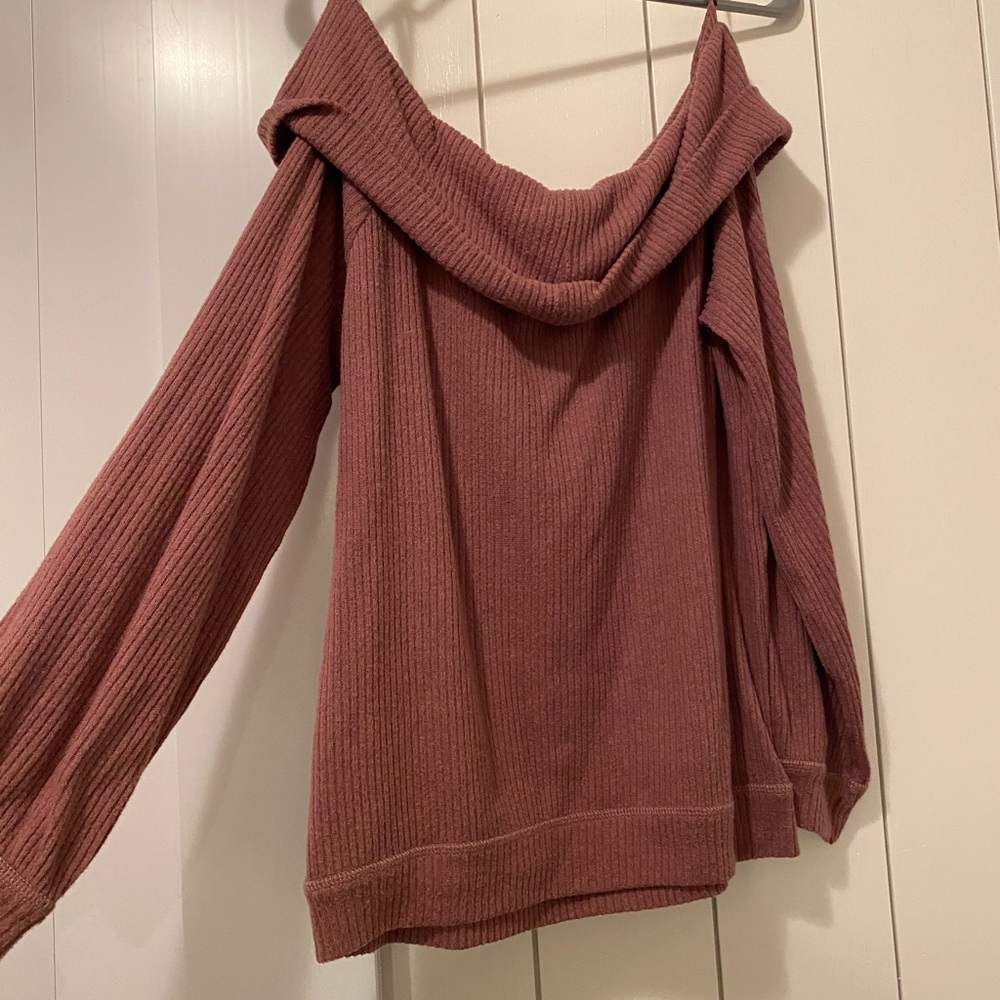 Off the shoulder super SOFT sweater
